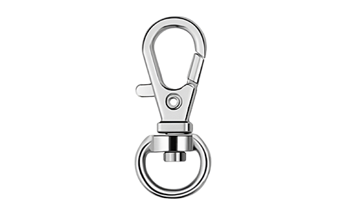 Snap Hook for Cat Tag – Stainless Steel