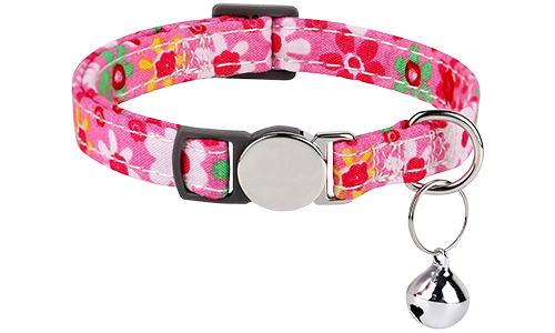 Breakaway Cat Collar with Metalic Buckle Breakaway Cat Collar with Metalic Buckle
