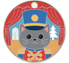 Meowcracker Engraved Cat Tag